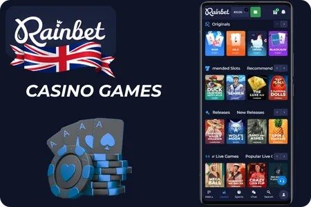 Rainbet Casino games