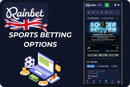 Rainbet Sports Betting Options